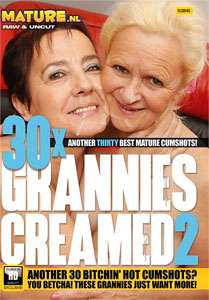 30X Grannies Creamed #2 – Mature NL